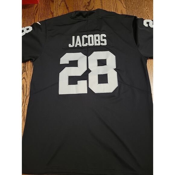 Nike Josh Jacobs Oakland Raiders NFL Football Jersey Mens Size Small Las Vegas - Picture 1 of 10
